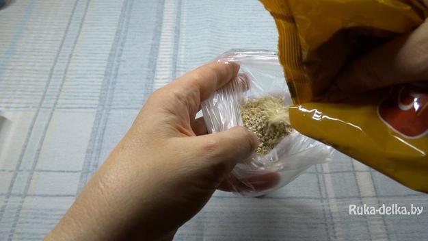 Снеговик из носка Снеговик из носка