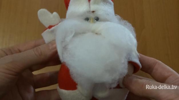 Дед Мороз из носка